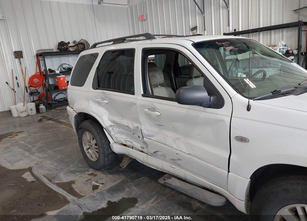 2006 MERCURY MARINER LUXURY/PREMIER VIN: 4M2YU57116DJ03832