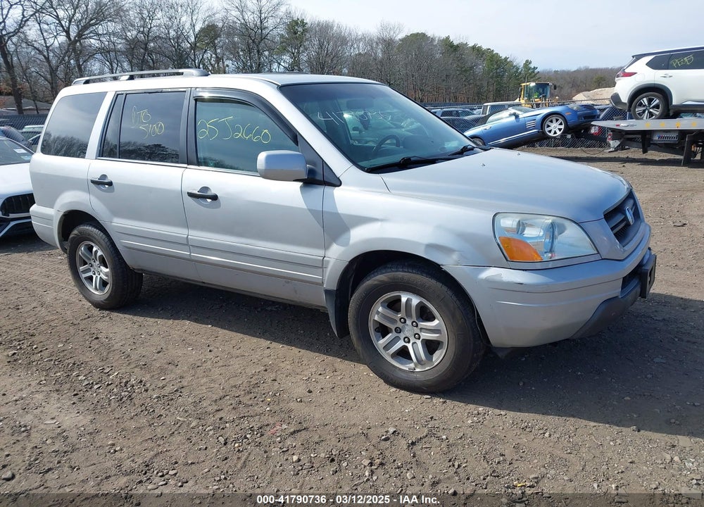 2005 HONDA PILOT EX-L VIN: 2HKYF18725H502429