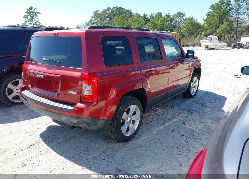 2013 JEEP PATRIOT VIN: 1C4NJRFB9DD222549