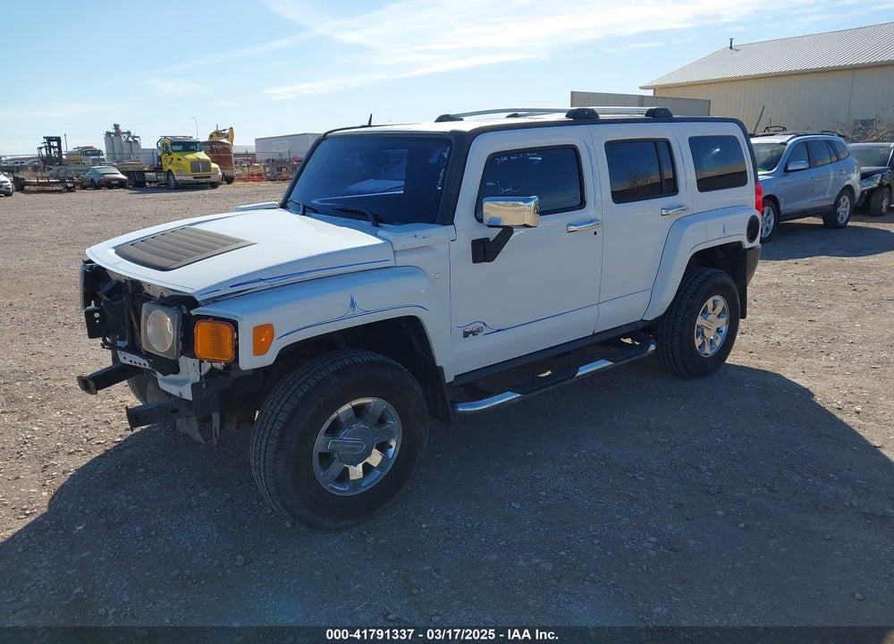 2007 HUMMER H3 SUV VIN: 5GTDN13E078181475