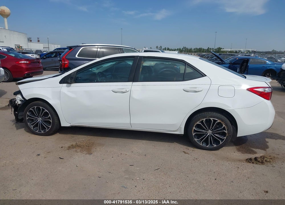 2014 TOYOTA COROLLA S PREMIUM VIN: 5YFBURHE9EP086262