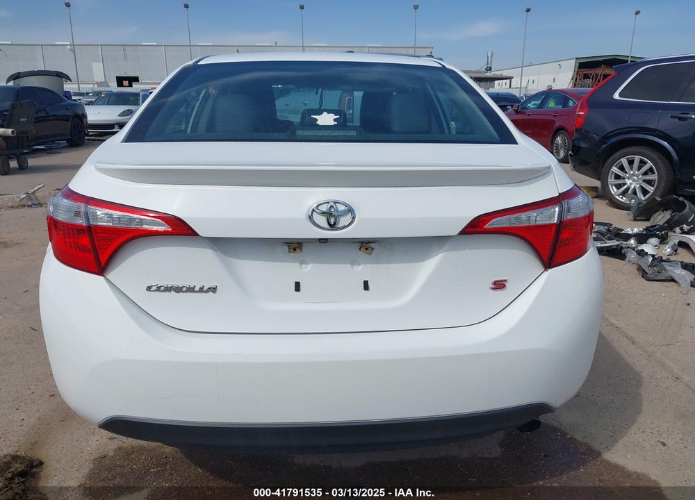 2014 TOYOTA COROLLA S PREMIUM VIN: 5YFBURHE9EP086262