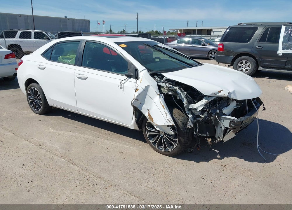2014 TOYOTA COROLLA S PREMIUM VIN: 5YFBURHE9EP086262