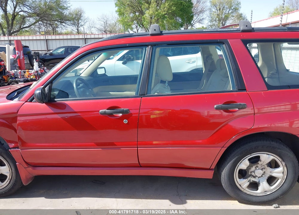 2006 SUBARU FORESTER 2.5X VIN: JF1SG636X6H719005
