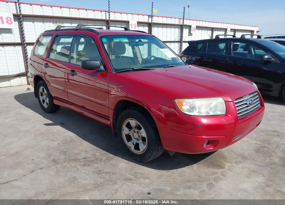 2006 SUBARU FORESTER 2.5X VIN: JF1SG636X6H719005