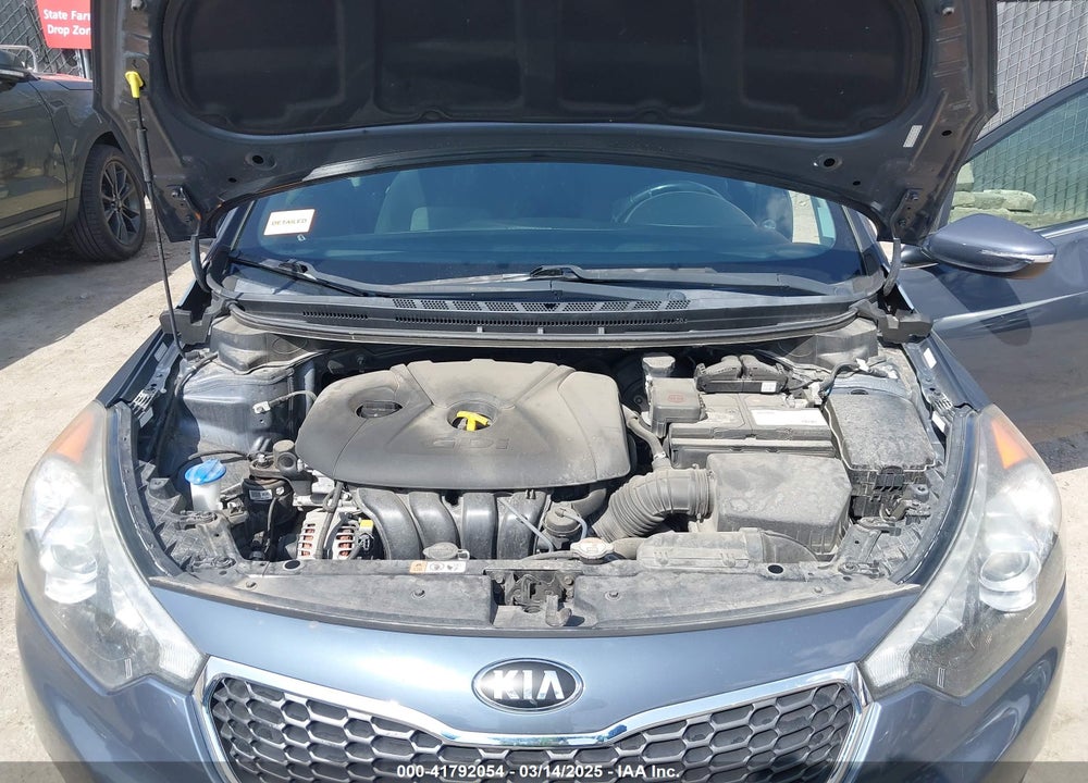 2016 KIA FORTE VIN: KNAFX5A84G5628872
