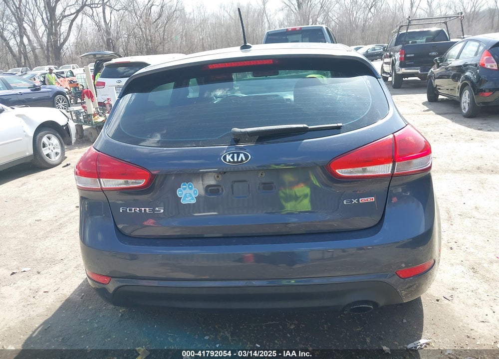 2016 KIA FORTE VIN: KNAFX5A84G5628872