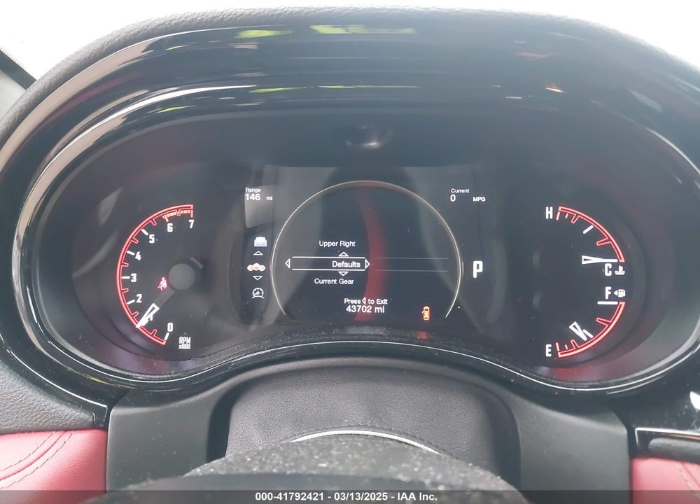 2022 DODGE DURANGO VIN: 1C4SDJCT6NC230513