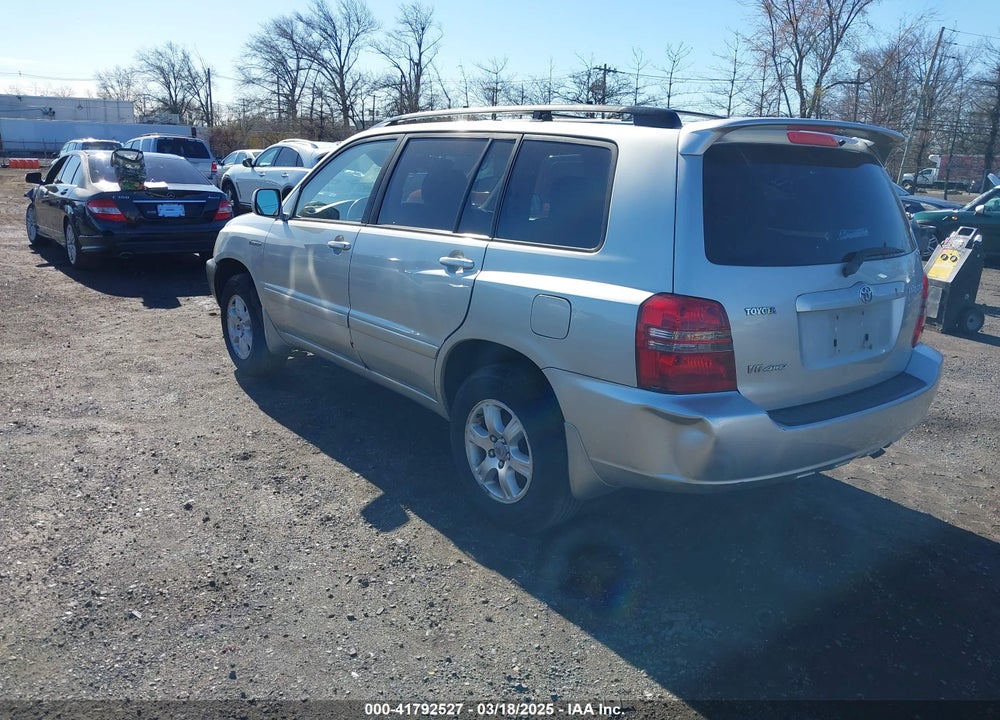2003 TOYOTA HIGHLANDER LIMITED V6 VIN: JTEHF21A530114869