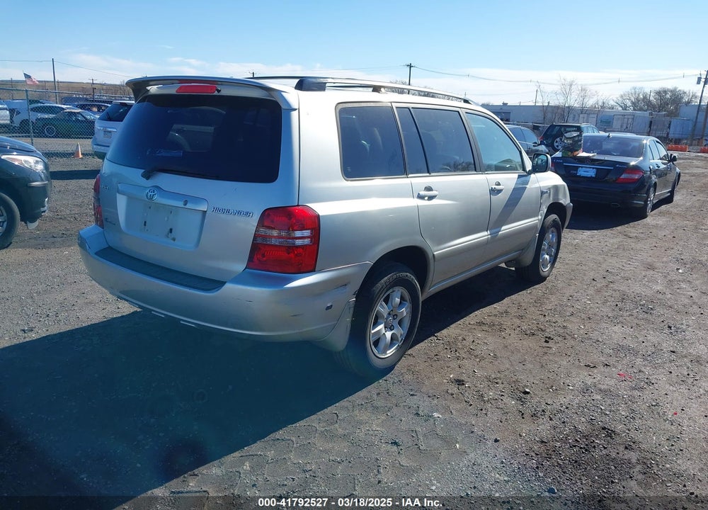 2003 TOYOTA HIGHLANDER LIMITED V6 VIN: JTEHF21A530114869