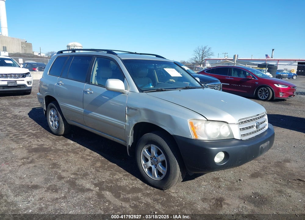 2003 TOYOTA HIGHLANDER LIMITED V6 VIN: JTEHF21A530114869