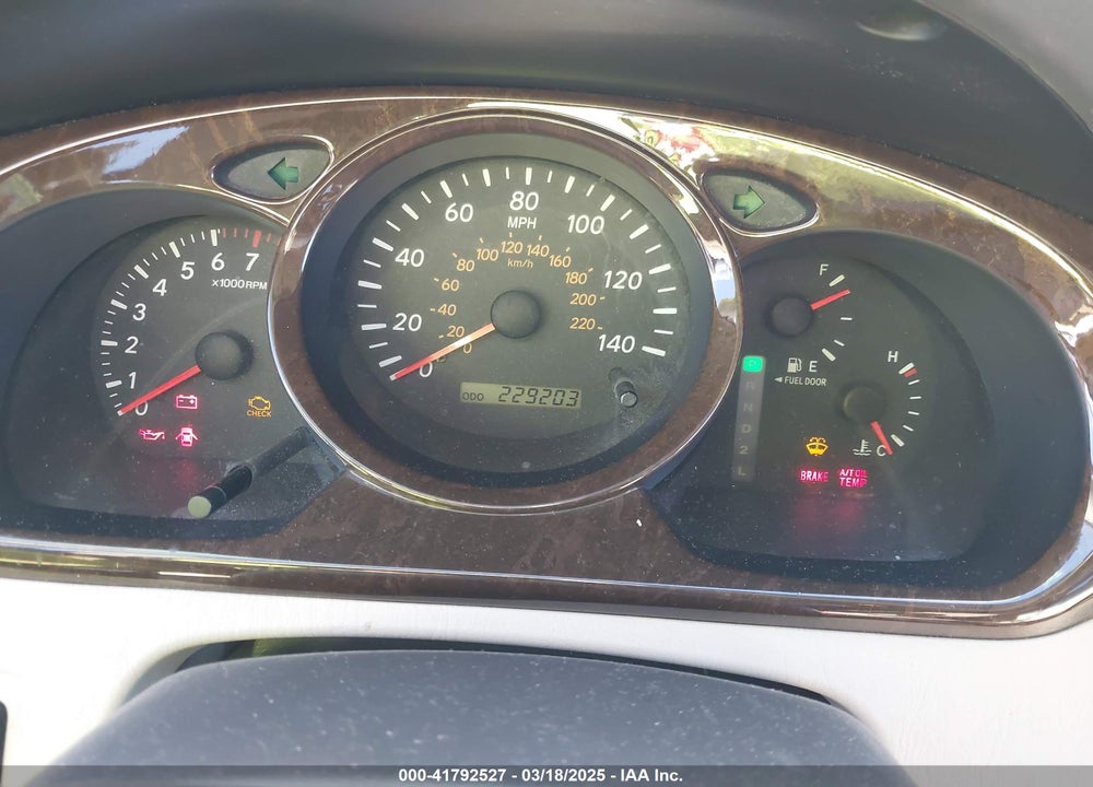 2003 TOYOTA HIGHLANDER LIMITED V6 VIN: JTEHF21A530114869