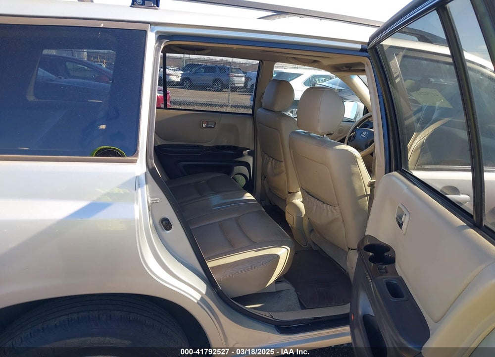 2003 TOYOTA HIGHLANDER LIMITED V6 VIN: JTEHF21A530114869