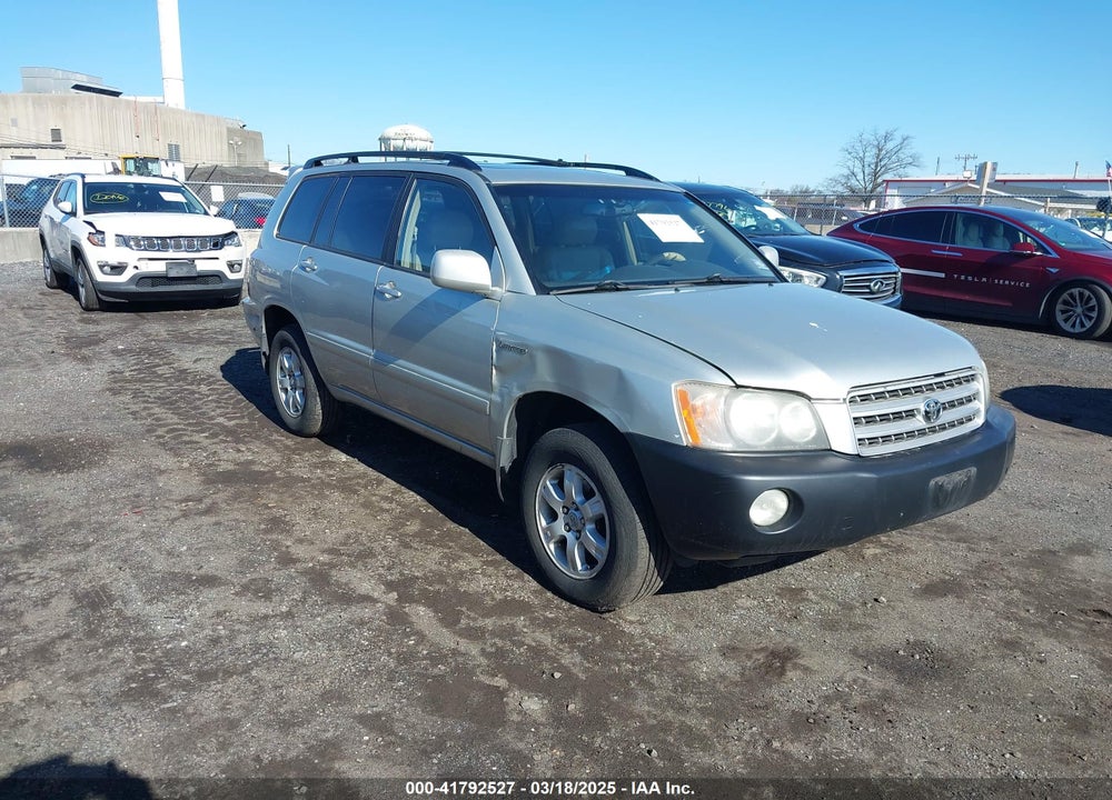2003 TOYOTA HIGHLANDER LIMITED V6 VIN: JTEHF21A530114869