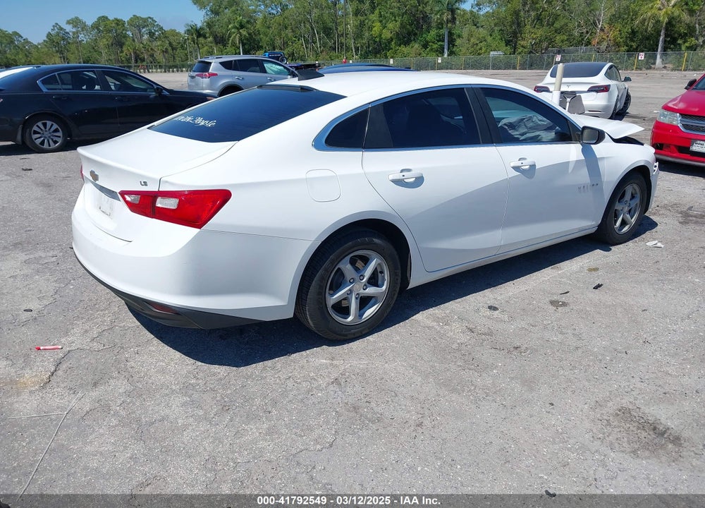 2016 CHEVROLET MALIBU VIN: 1G1ZB5ST4GF291379