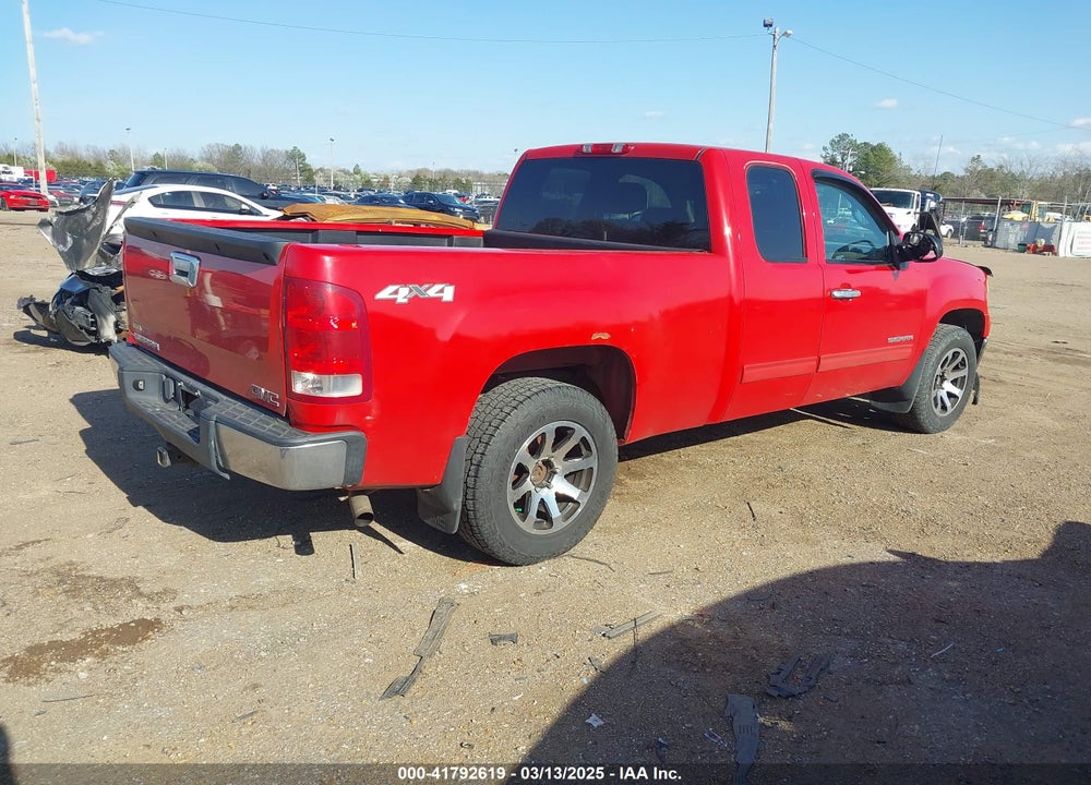 2010 GMC SIERRA 1500 VIN: 1GTSKUEA2AZ254818