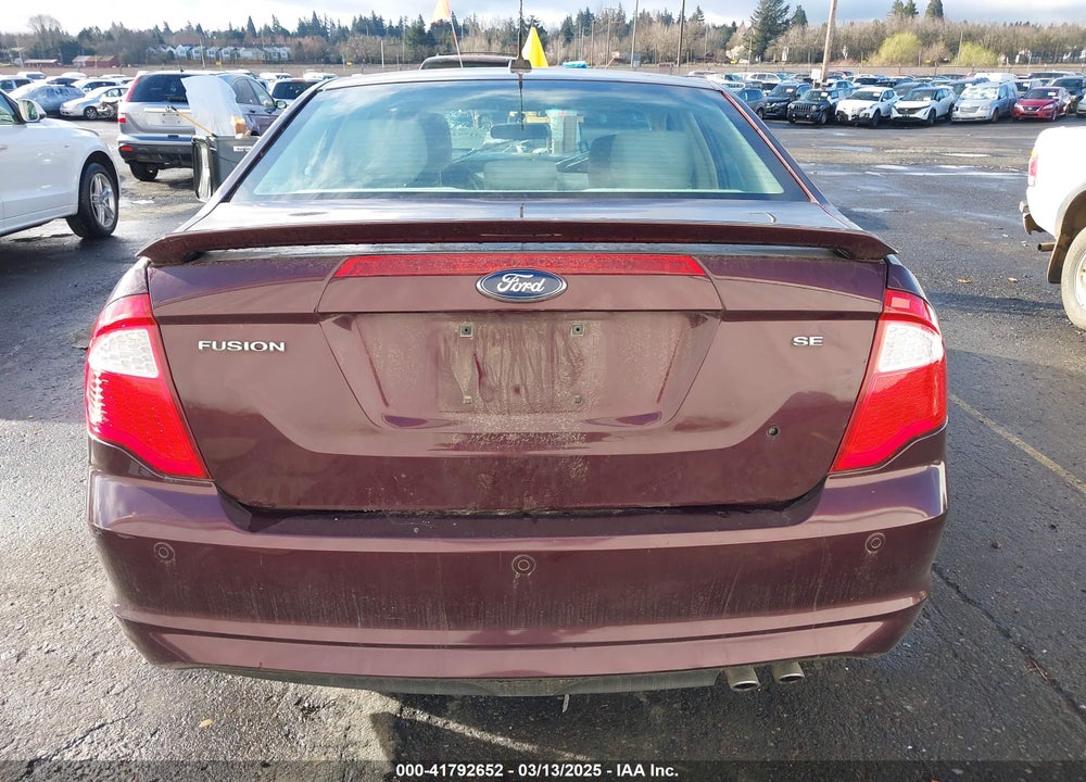 2011 FORD FUSION VIN: 3FAHP0HA7BR261419