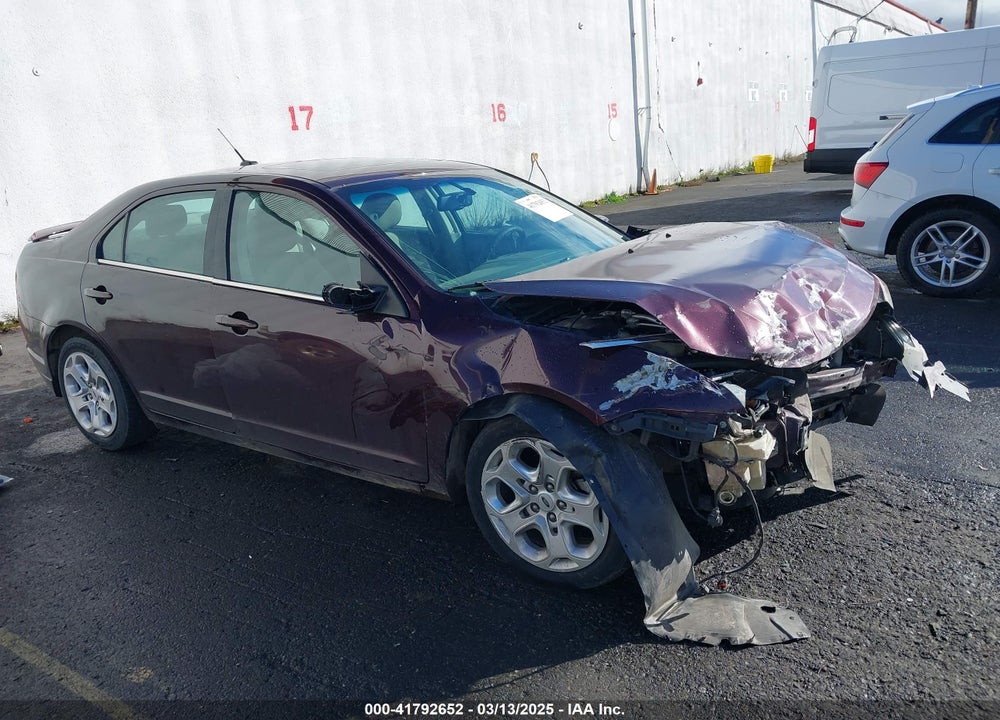 2011 FORD FUSION VIN: 3FAHP0HA7BR261419