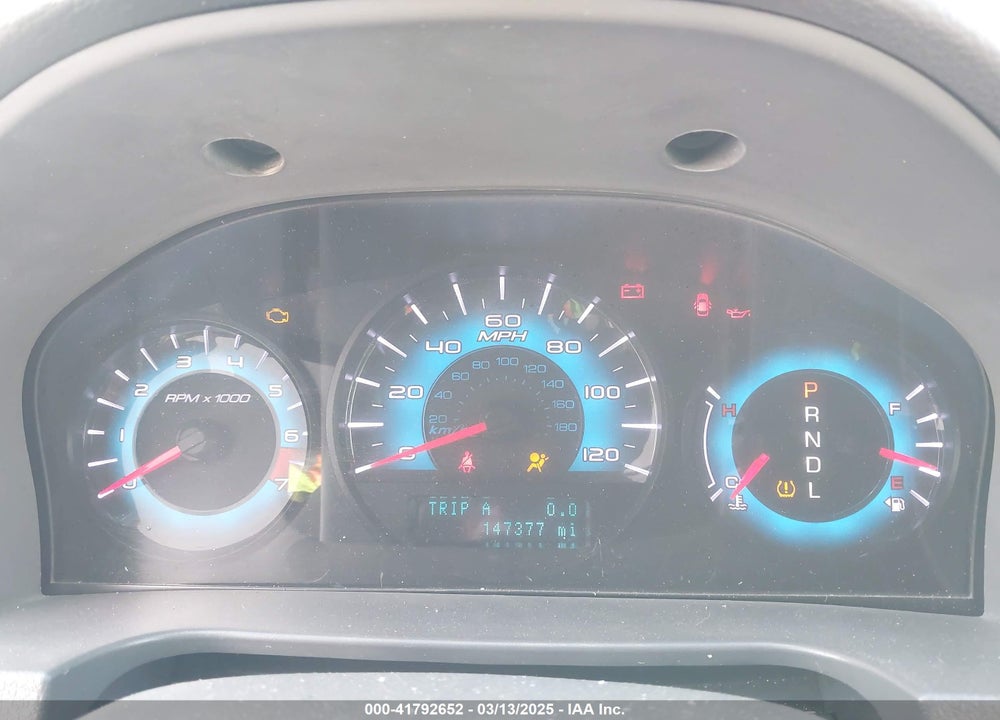 2011 FORD FUSION VIN: 3FAHP0HA7BR261419