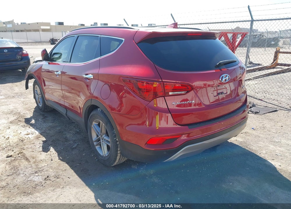 2017 HYUNDAI SANTA FE SPORT 2.4L VIN: 5XYZU3LB8HG434067