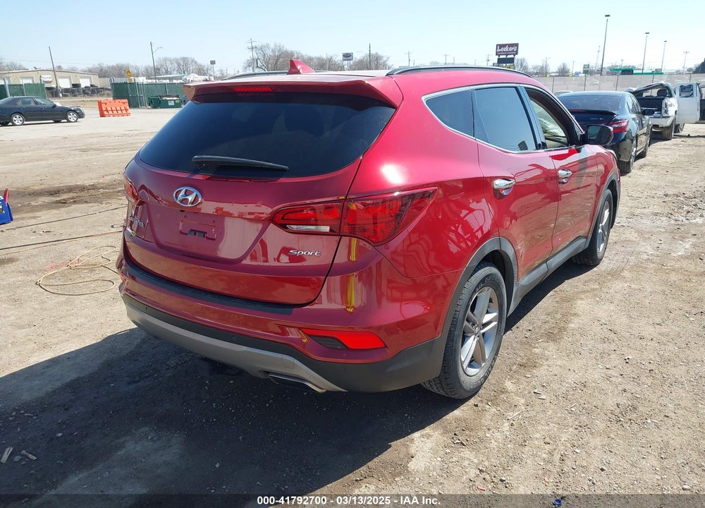 2017 HYUNDAI SANTA FE SPORT 2.4L VIN: 5XYZU3LB8HG434067