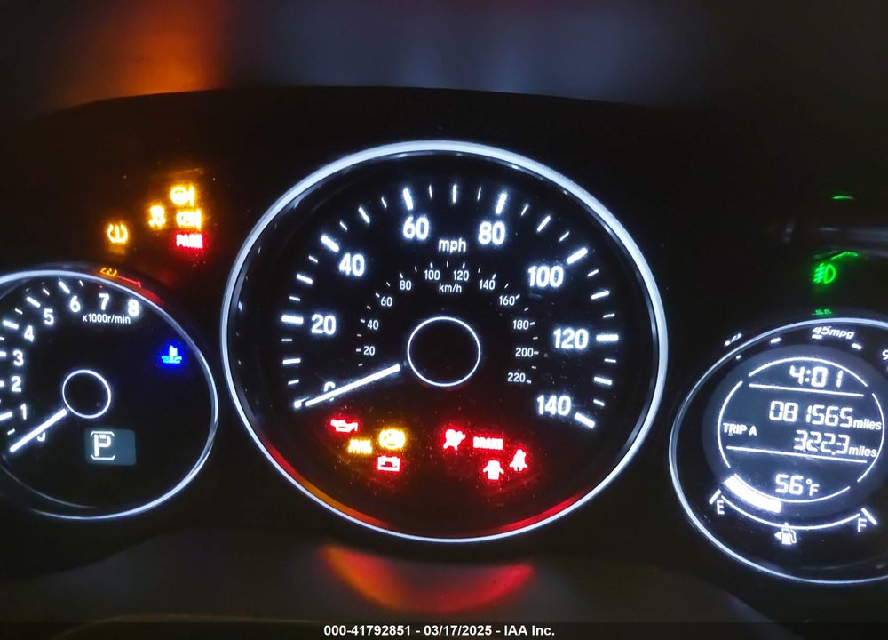 2021 HONDA HR-V VIN: 3CZRU6H11MM744358