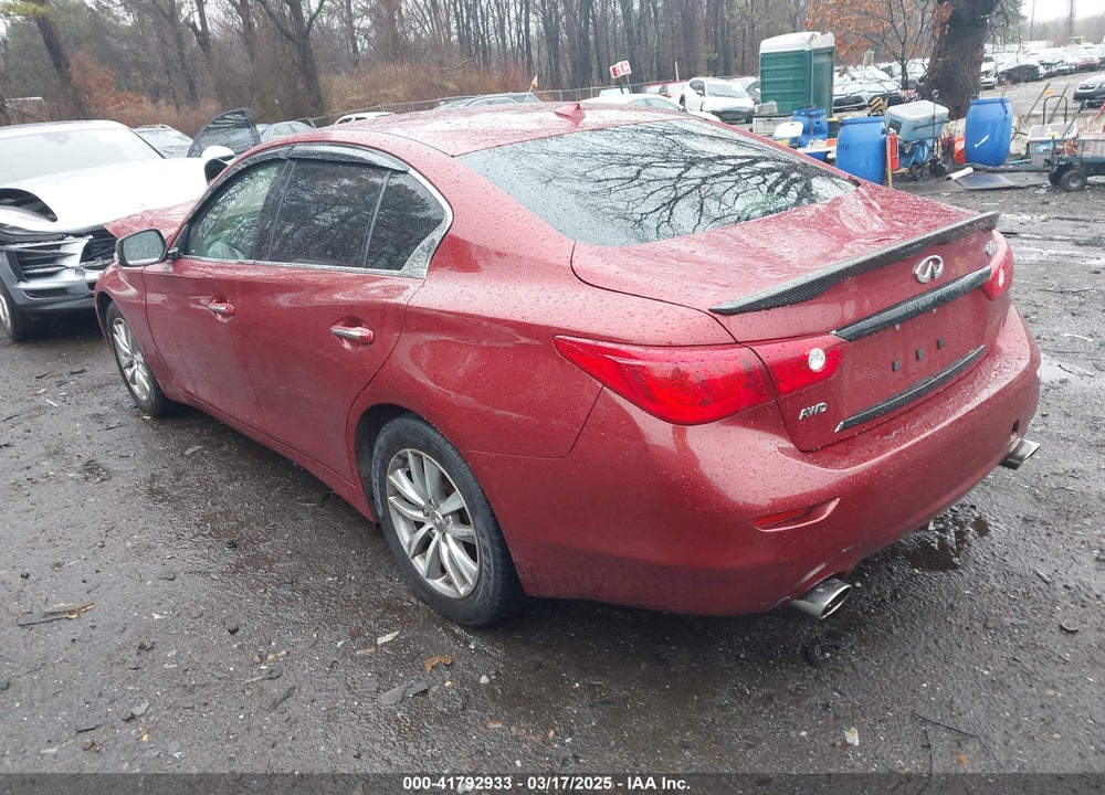 2015 INFINITI Q50 VIN: JN1BV7AR5FM421491