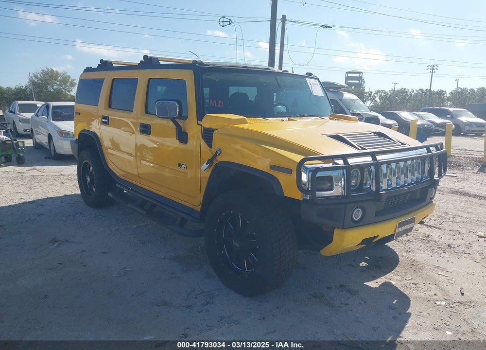 2003 HUMMER H2 VIN: 5GRGN23U93H108017