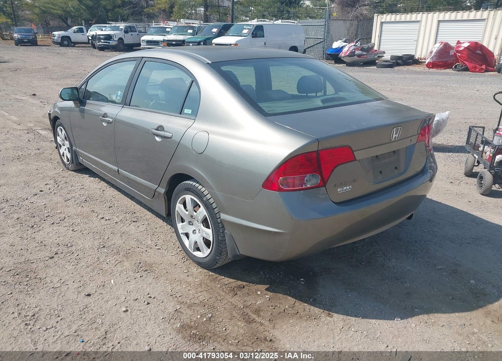 2008 HONDA CIVIC VIN: 2HGFA16558H312551