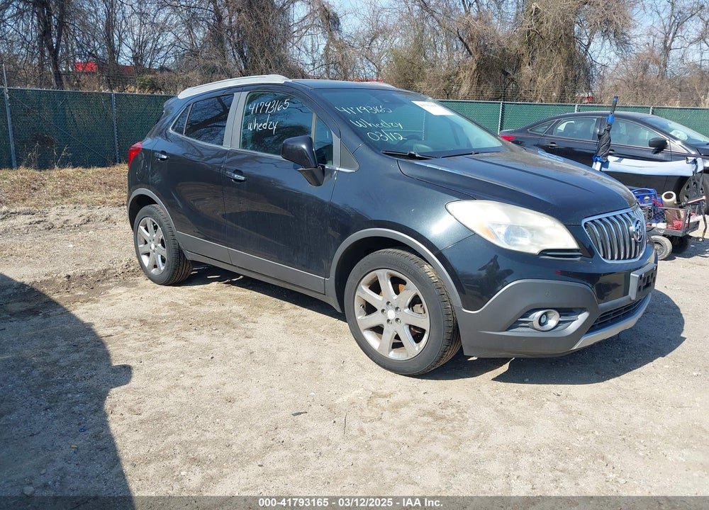 2013 BUICK ENCORE PREMIUM VIN: KL4CJHSB6DB127265