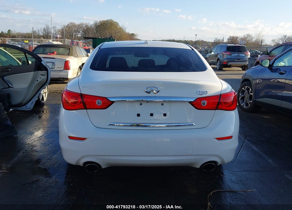 2017 INFINITI Q50 2.0T BASE VIN: JN1CV7AP1HM641801