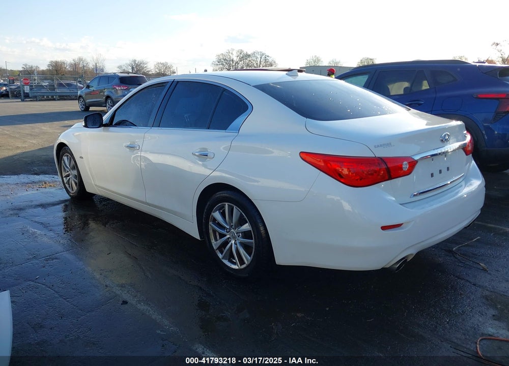 2017 INFINITI Q50 2.0T BASE VIN: JN1CV7AP1HM641801