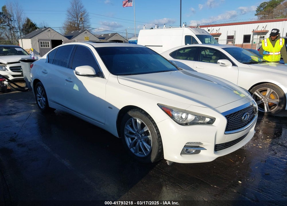 2017 INFINITI Q50 2.0T BASE VIN: JN1CV7AP1HM641801