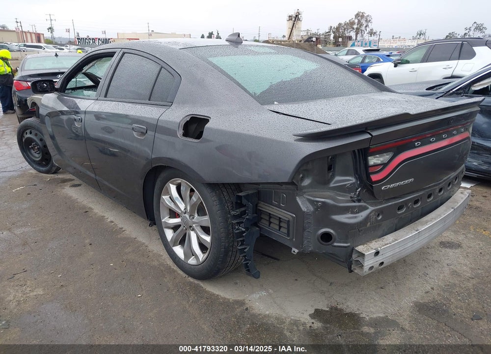 2019 DODGE CHARGER SRT HELLCAT RWD VIN: 2C3CDXL94KH552446
