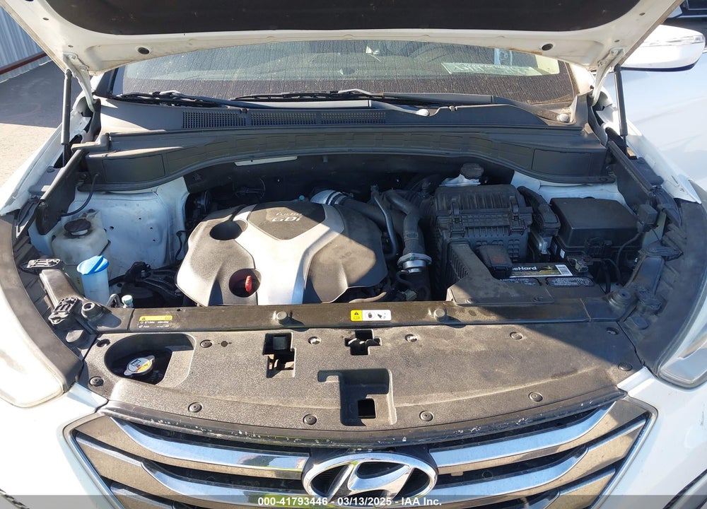 2013 HYUNDAI SANTA FE VIN: 5XYZU3LA3DG117220
