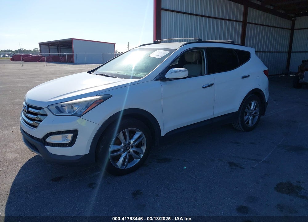 2013 HYUNDAI SANTA FE VIN: 5XYZU3LA3DG117220