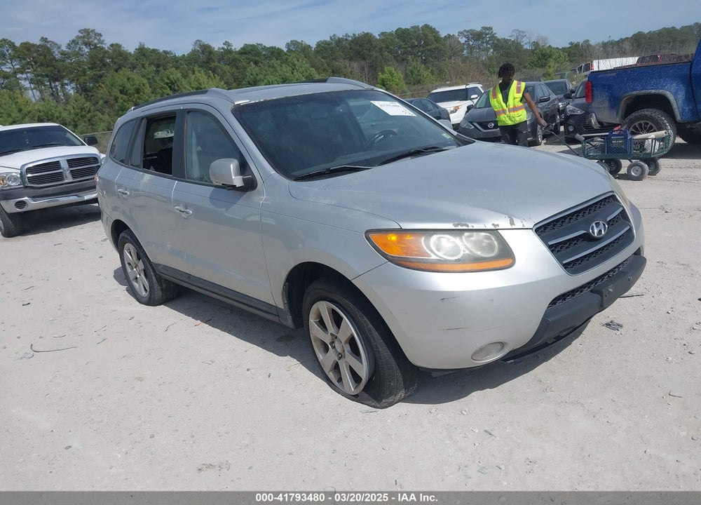 2008 HYUNDAI SANTA FE LIMITED/SE VIN: 5NMSH73E18H220194