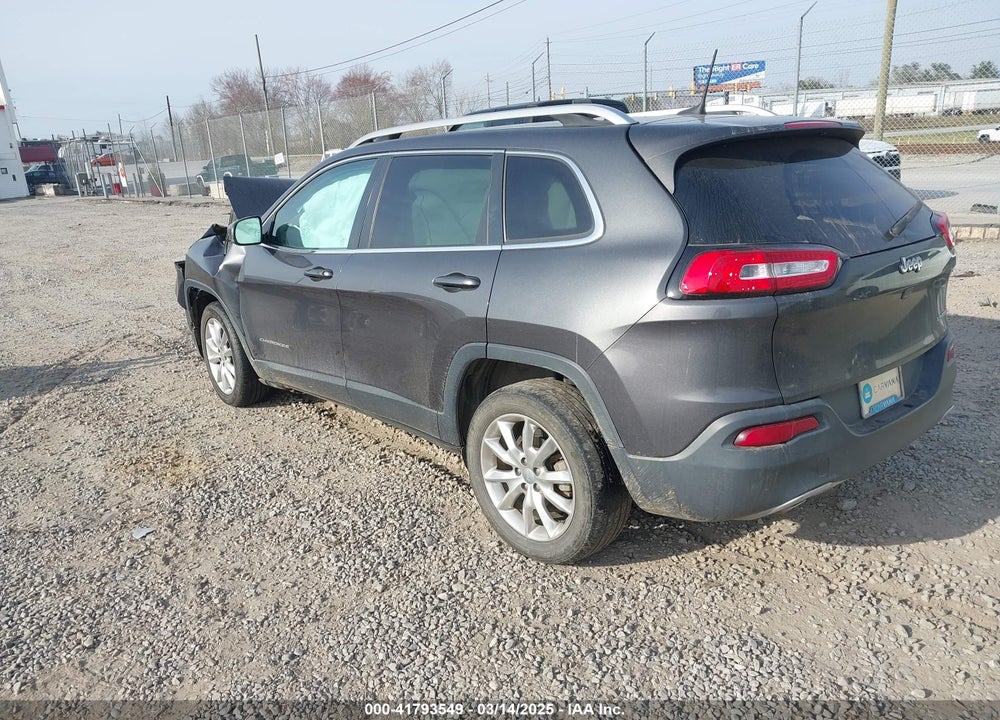 2016 JEEP CHEROKEE VIN: 1C4PJLDB1GW272654