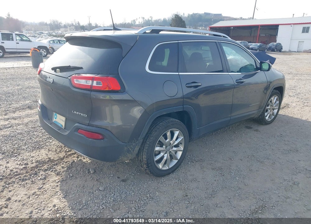 2016 JEEP CHEROKEE VIN: 1C4PJLDB1GW272654