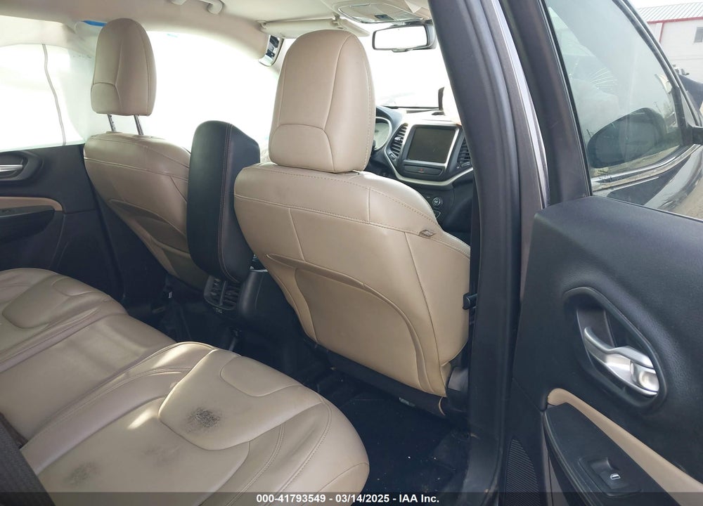 2016 JEEP CHEROKEE VIN: 1C4PJLDB1GW272654