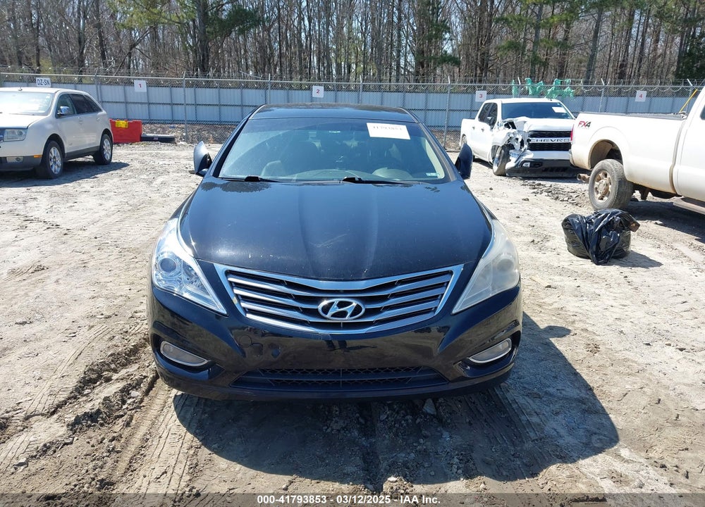 2012 HYUNDAI AZERA VIN: KMHFG4JG3CA152535