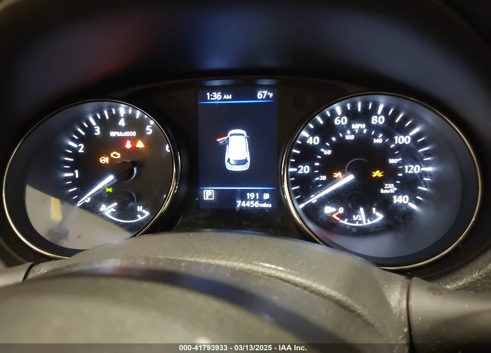 2019 NISSAN ROGUE SV VIN: 5N1AT2MV1KC827922