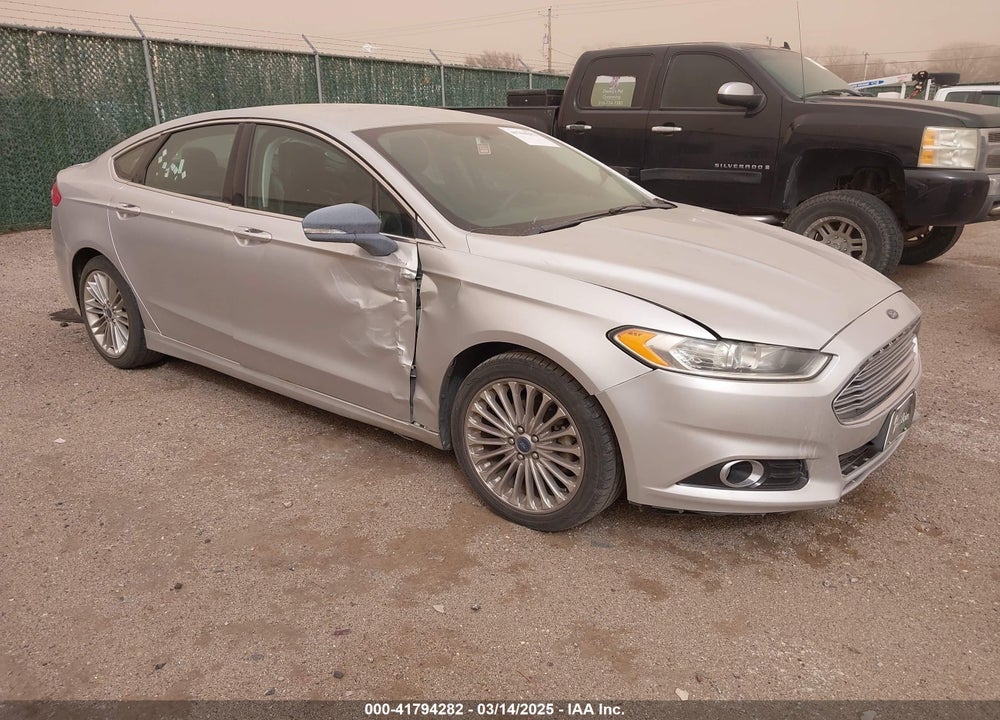 2014 FORD FUSION TITANIUM VIN: 3FA6P0K9XER196530