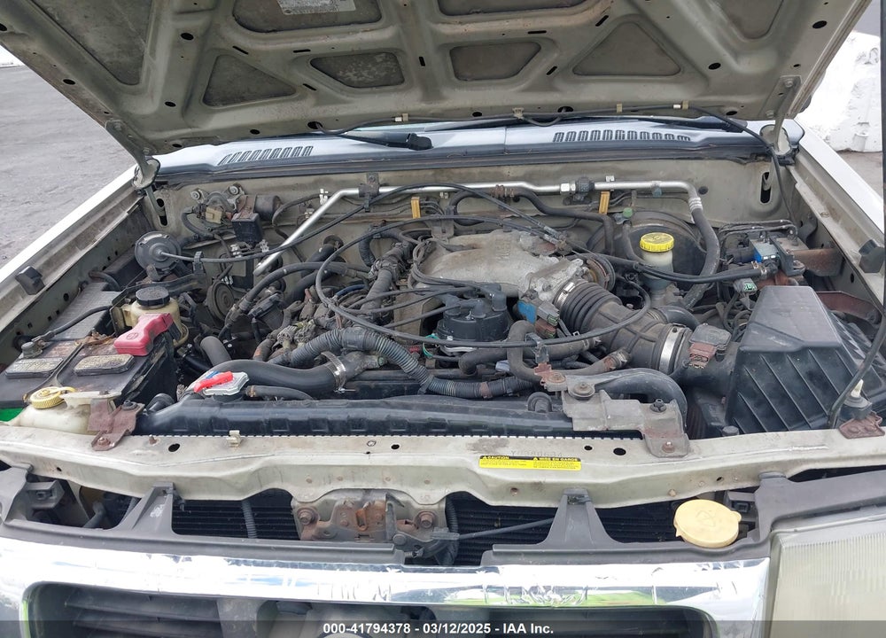2000 NISSAN FRONTIER VIN: 1N6ED27T2YC380634