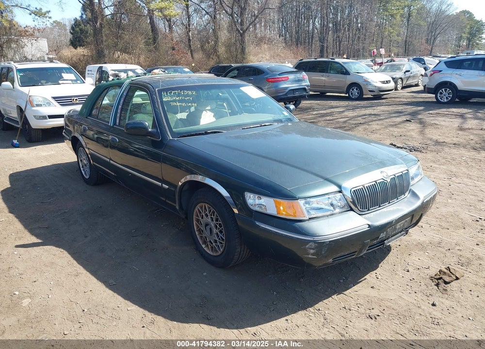 2002 MERCURY GRAND MARQUIS GS VIN: 2MEFM74W92X666542