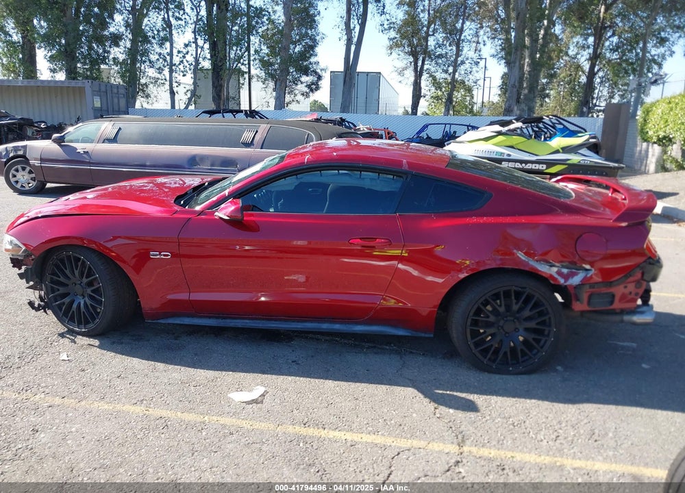 2018 FORD MUSTANG GT VIN: 1FA6P8CF9J5129126