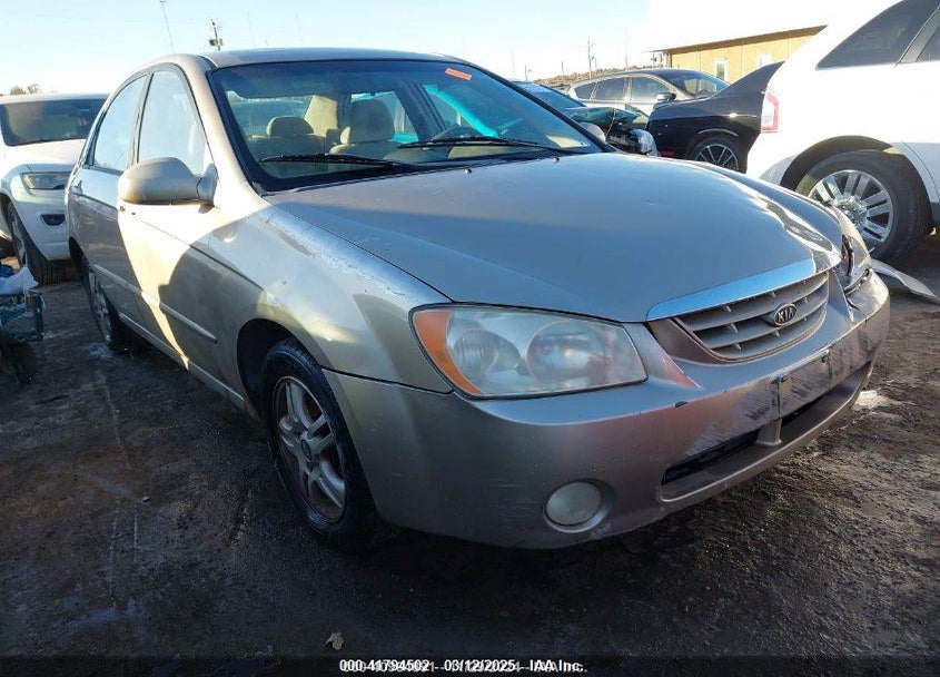 2005 KIA SPECTRA EX/LX/SX VIN: KNAFE121455079350