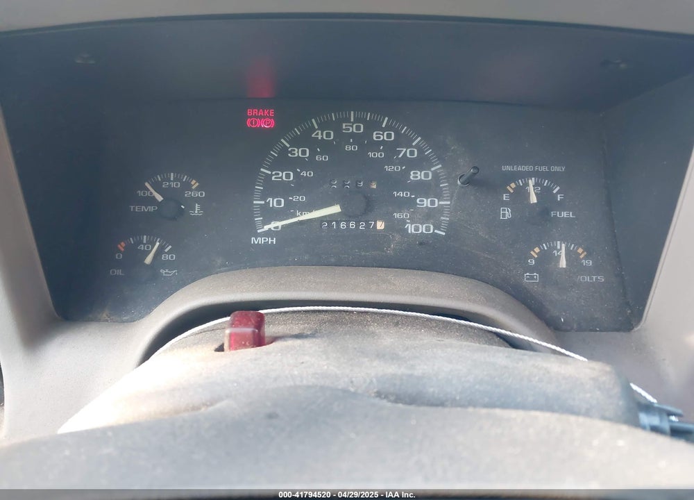 1995 CHEVROLET S TRUCK S10 VIN: 1GCCS14Z9S8227603