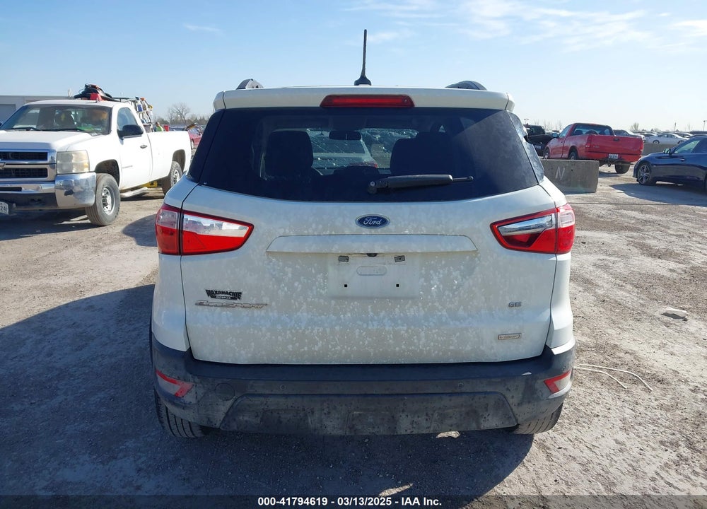 2019 FORD ECOSPORT VIN: MAJ3S2GE7KC277675