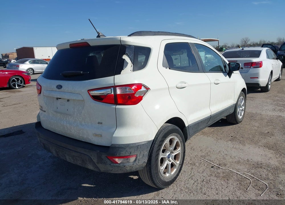2019 FORD ECOSPORT VIN: MAJ3S2GE7KC277675